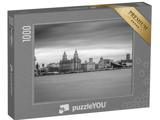 puzzle 1000 dílků „Přístavní čtvrť Merseyside v Liverpoolu, Anglie“