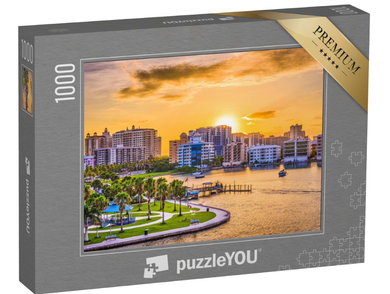 puzzle 1000 dílků „Panorama města Sarasota, Florida, USA“