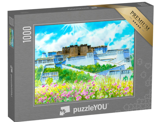 puzzle 1000 dílků „Palác Potala, Tibet, Čína“