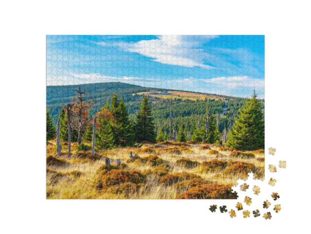 puzzle 1000 dílků „Velký Šišák, Krkonoše, Česká republika“