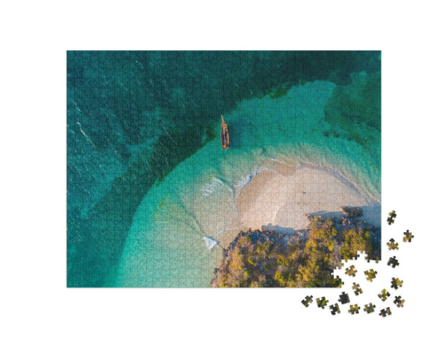 puzzle 1000 dílků „Fumba, ostrov Zanzibar“