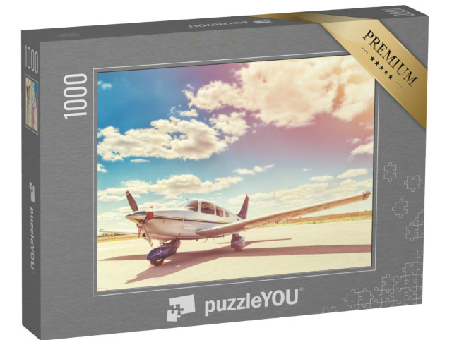 puzzle 1000 dílků „Zaparkovaná vrtulová letadla“