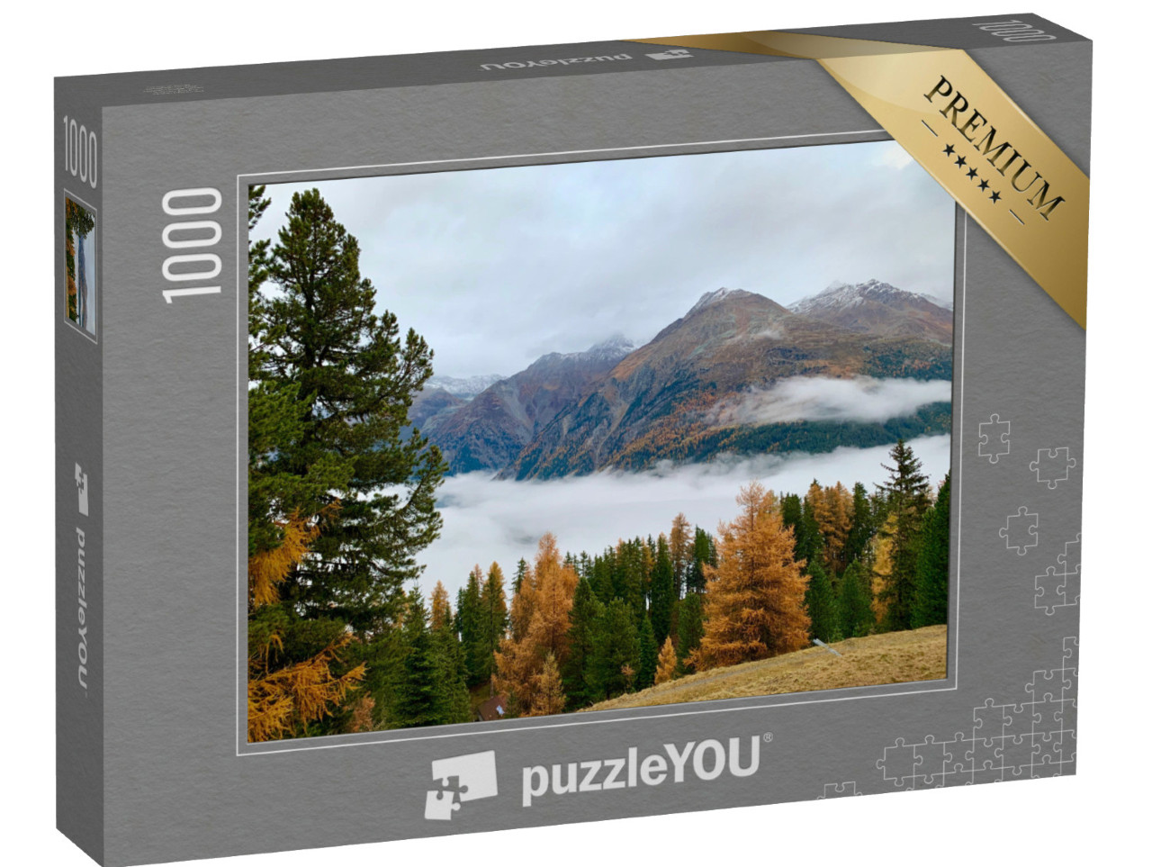 puzzle 1000 dílků „Krásné podzimní barvy v Söldenu, Tyrolsko“