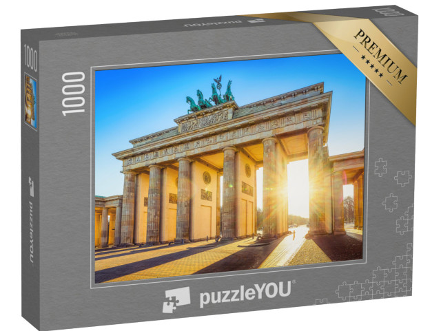 puzzle 1000 dílků „Braniborská brána, Berlín, Německo“