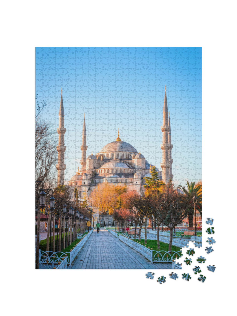 puzzle 1000 dílků „Modrá mešita v Istanbulu“