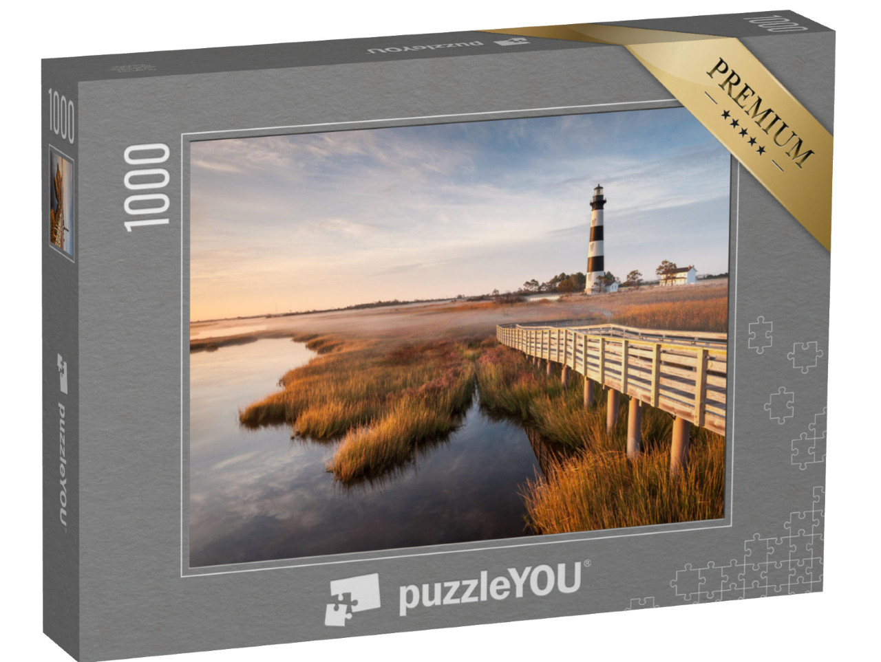 puzzle 1000 dílků „Maják na Outer Banks, Severní Karolína“