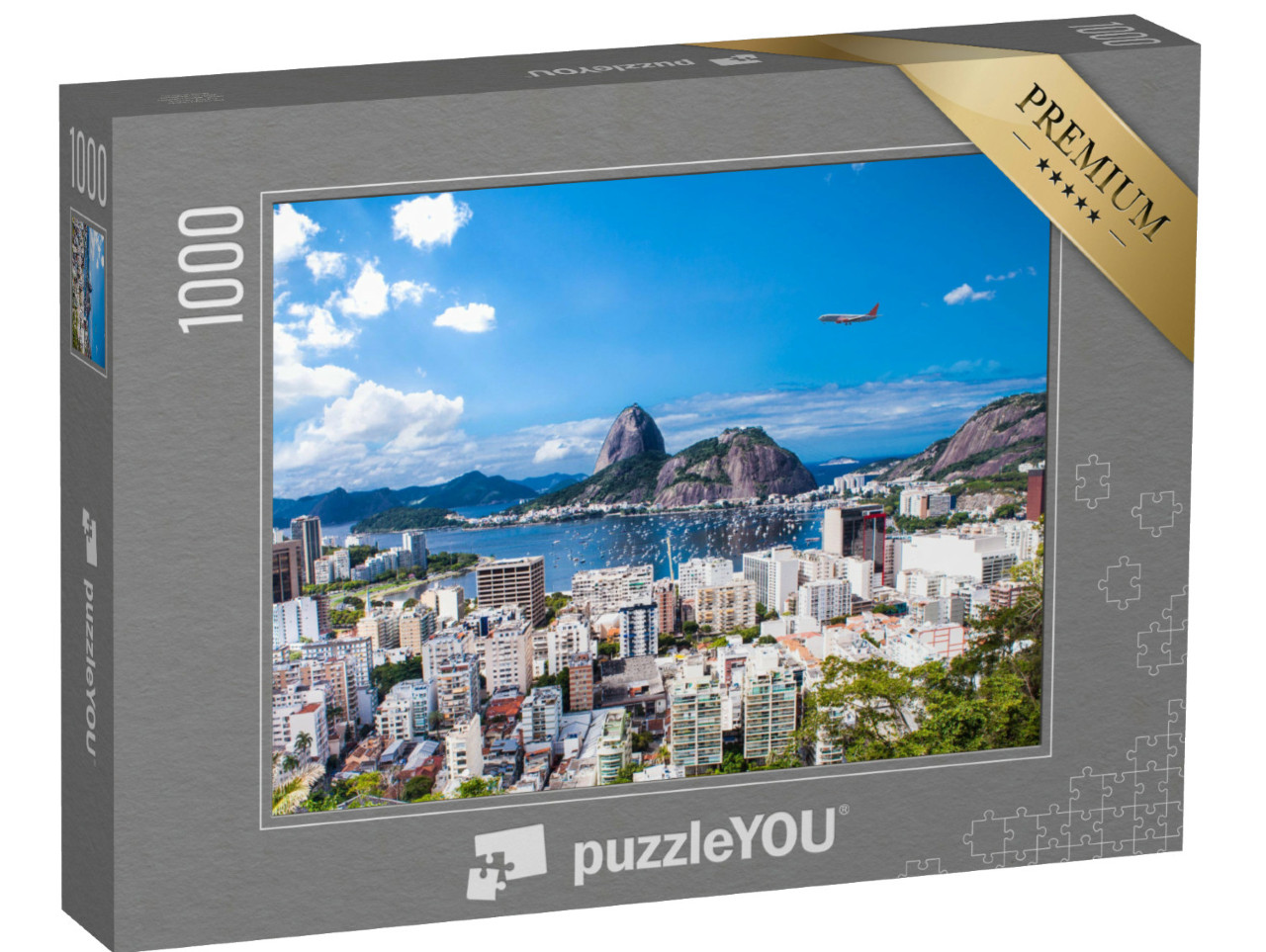 puzzle 1000 dílků „Rio De Janeiro na hoře Sugar Loaf, Brazílie“