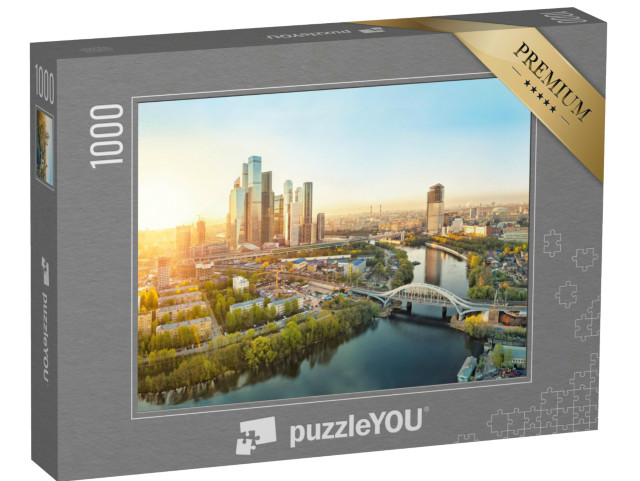 puzzle 1000 dílků „Východ slunce nad Moskvou“