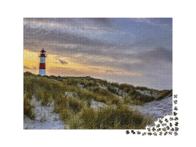 puzzle 2000 dílků „Maják na ostrově Sylt“