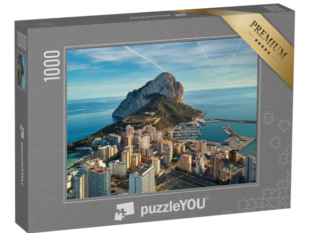 puzzle 1000 dílků „Calp, pobřežní město v provincii Alicante, Španělsko“