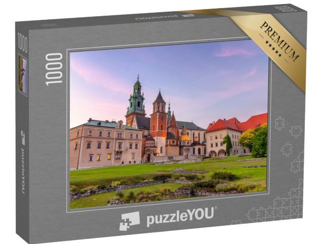 puzzle 1000 dílků „Katedrála svatého Stanislava a Václava, Wawel, Krakov, Polsko“