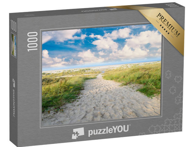 puzzle 1000 dílků „Duny ostrova Langeoog v Severním moři“