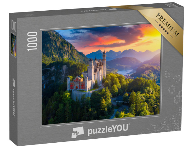 puzzle 1000 dílků „Zámek Neuschwanstein u Füssenu, Bavorsko“