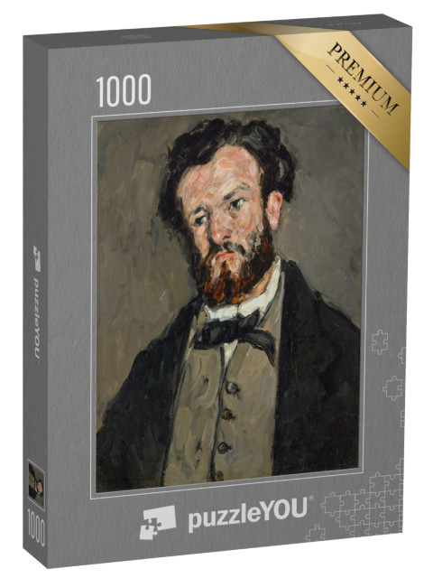 puzzle 1000 dílků „Paul Cézanne - Portrét, Anthony Valabrègue“