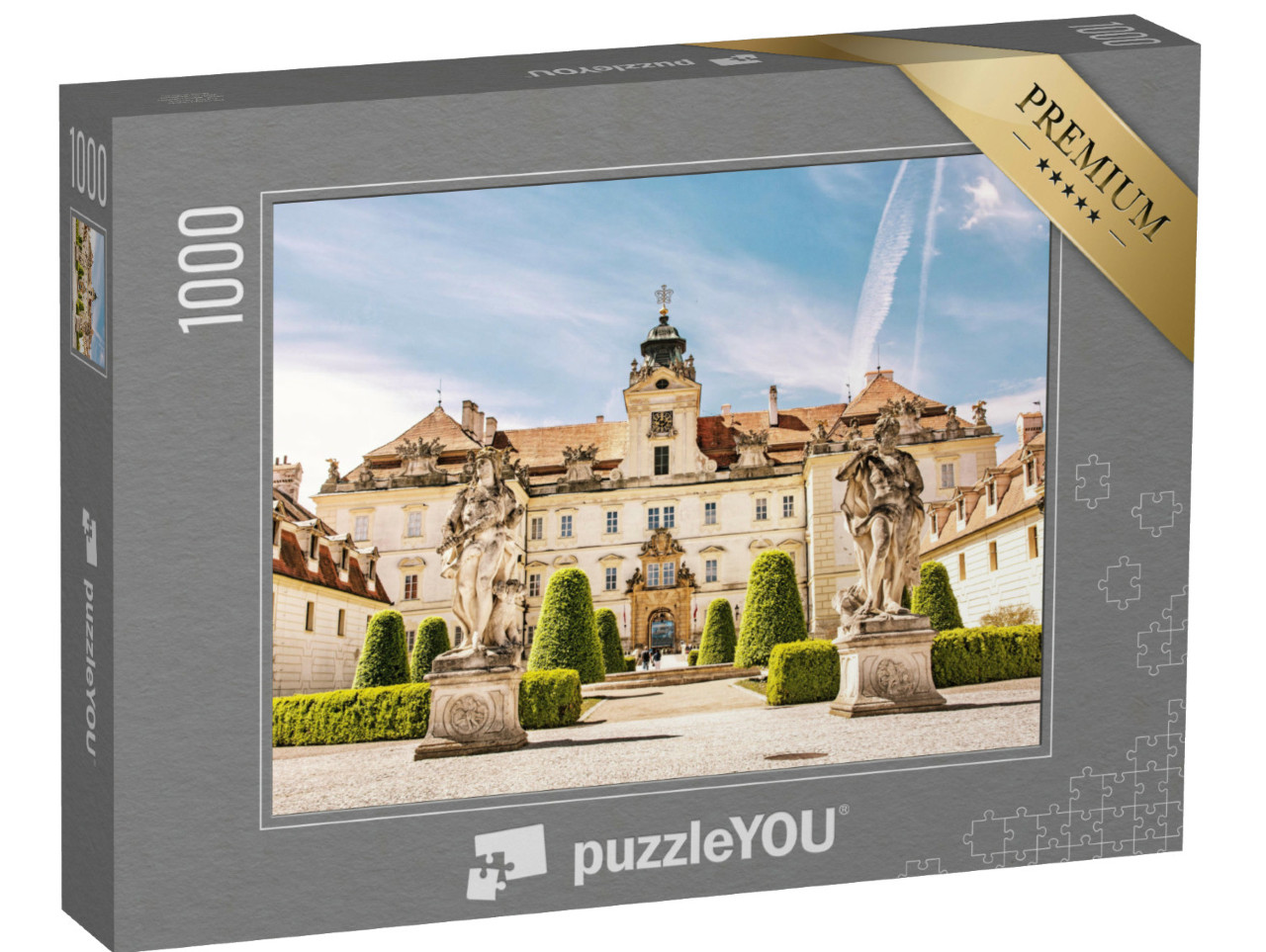 puzzle 1000 dílků „Barokní zámek Valtice, Česká republika“