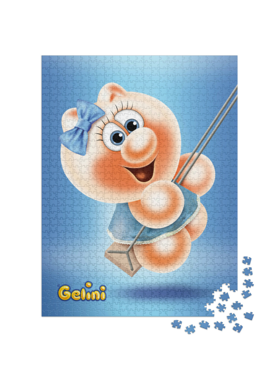 puzzle 1000 dílků „Gelini Mousse“