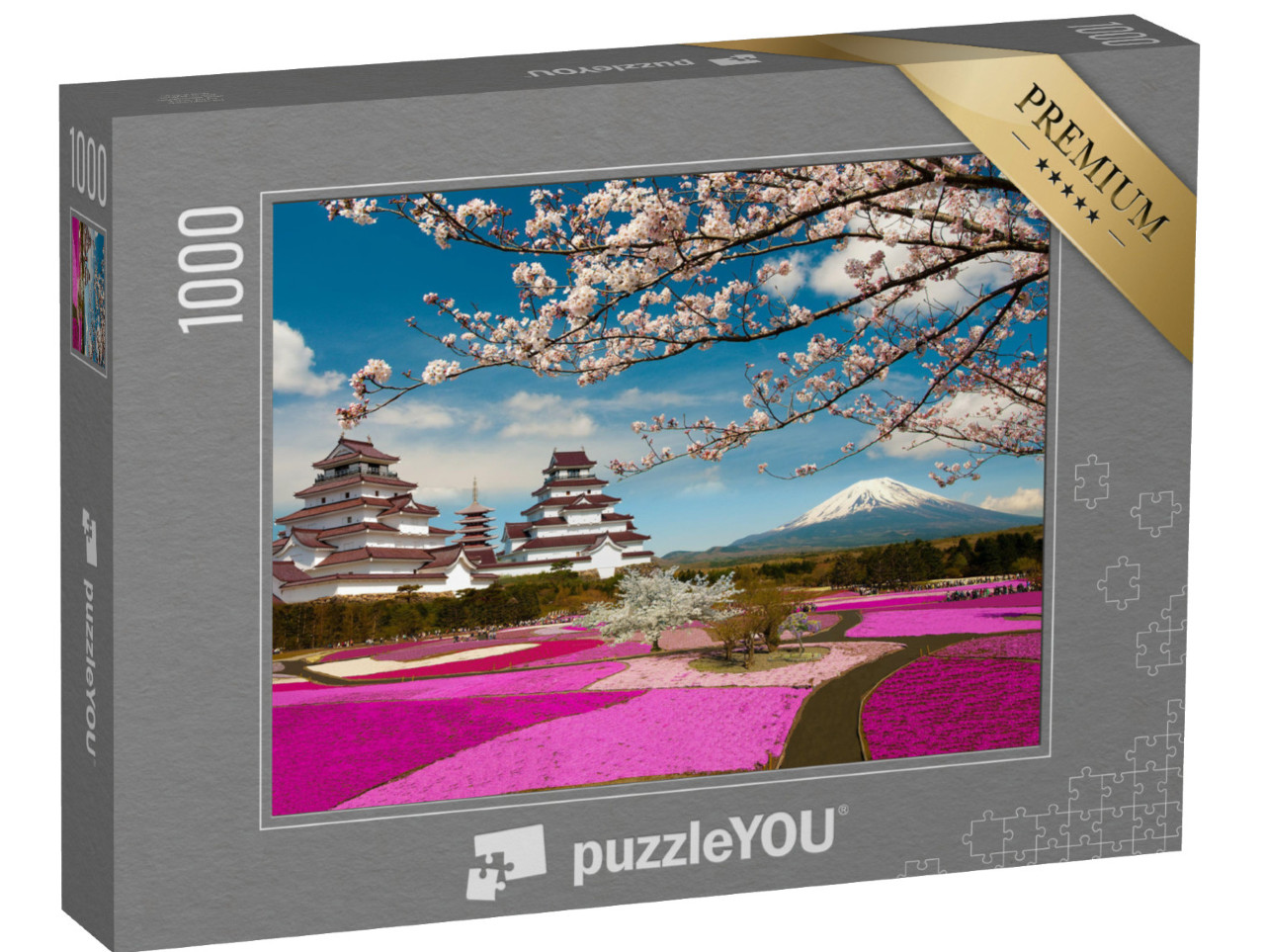 puzzle 1000 dílků „Jarní sezóna v Japonsku“