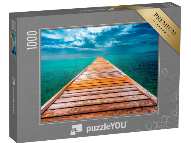 puzzle 1000 dílků „Tropický ráj“