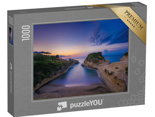 puzzle 1000 dílků „Canal D'Amour, Korfu, Sidari, Řecko“