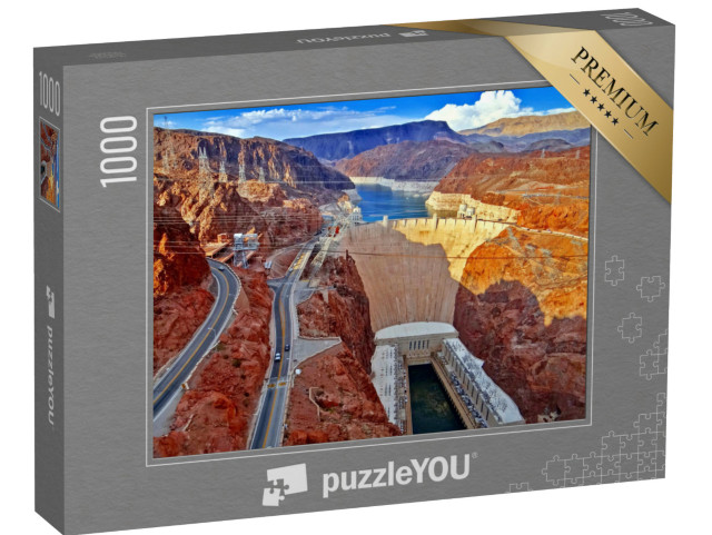 puzzle 1000 dílků „Hooverova přehrada“