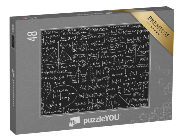 puzzle 48 dílků „Matematika“