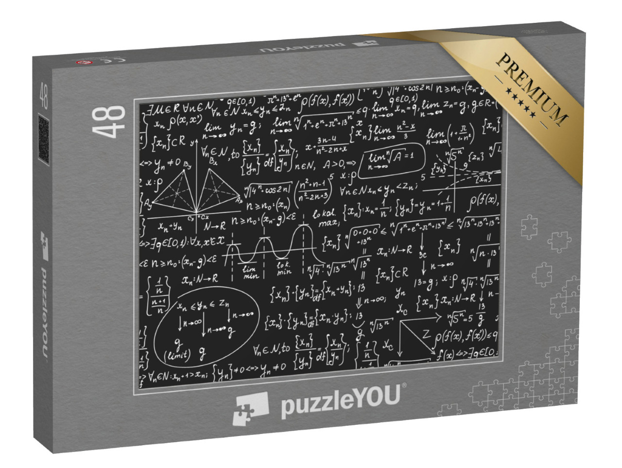 puzzle 48 dílků „Matematika“