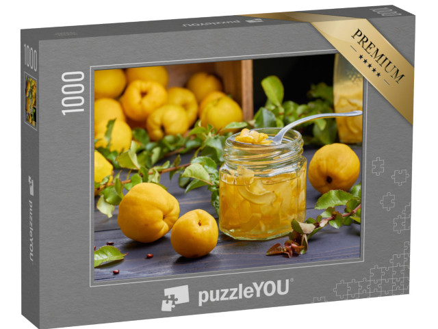 puzzle 1000 dílků „Japonský kdoulový sirup na čerstvém ovoci“