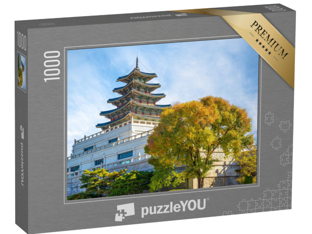 puzzle 1000 dílků „Korejské národní muzeum, Soul, Jižní Korea“