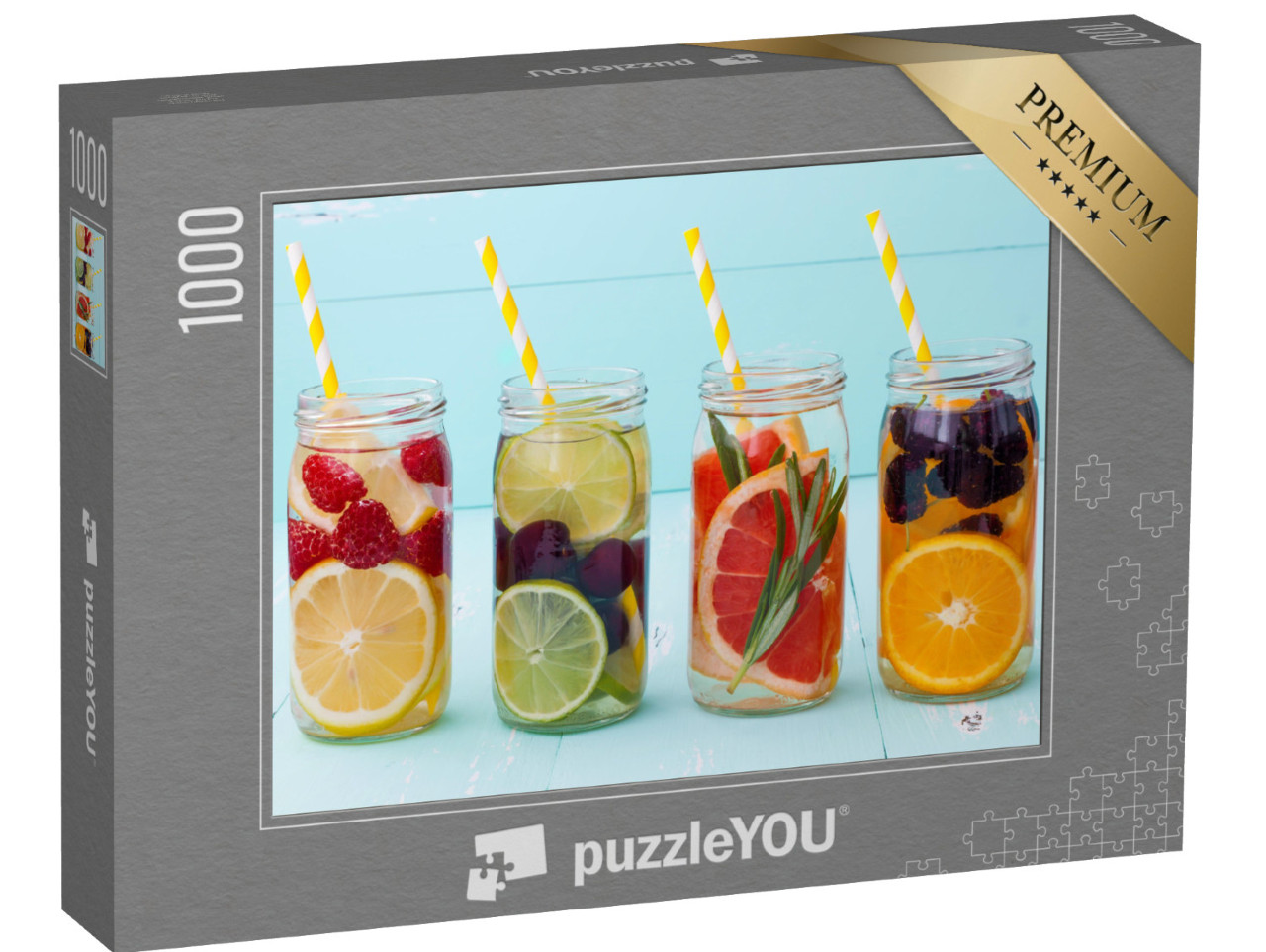 puzzle 1000 dílků „Letní koktejly“