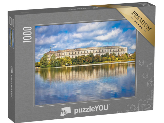 puzzle 1000 dílků „Říšský sněmovní sál na shromaždišti nacistické strany v Norimberku“