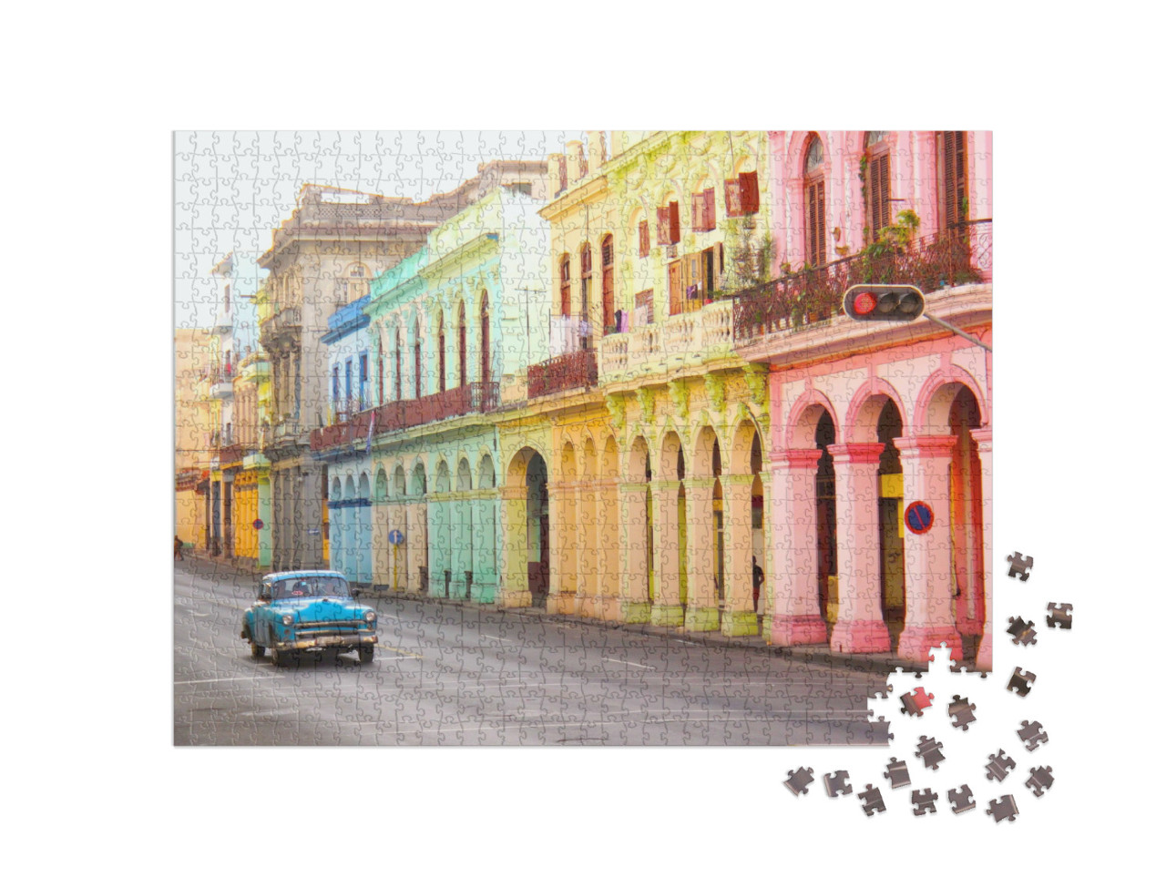puzzle 1000 dílků „Havana, Kuba“