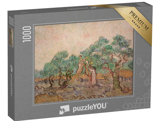 puzzle 1000 dílků „Vincent van Gogh - Olivová zahrada“