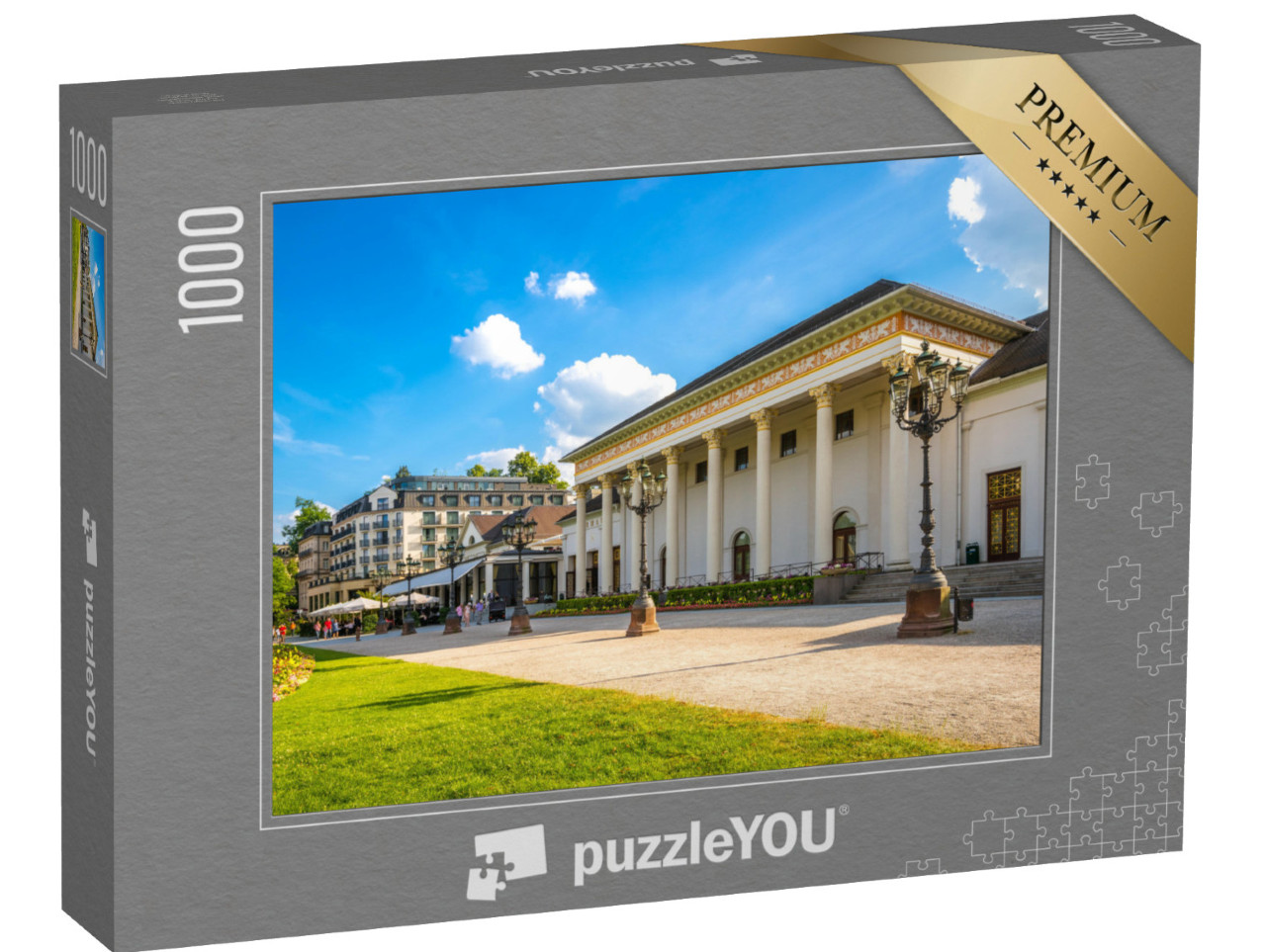 puzzle 1000 dílků „Slavné kasino v Baden-Badenu, Německo“