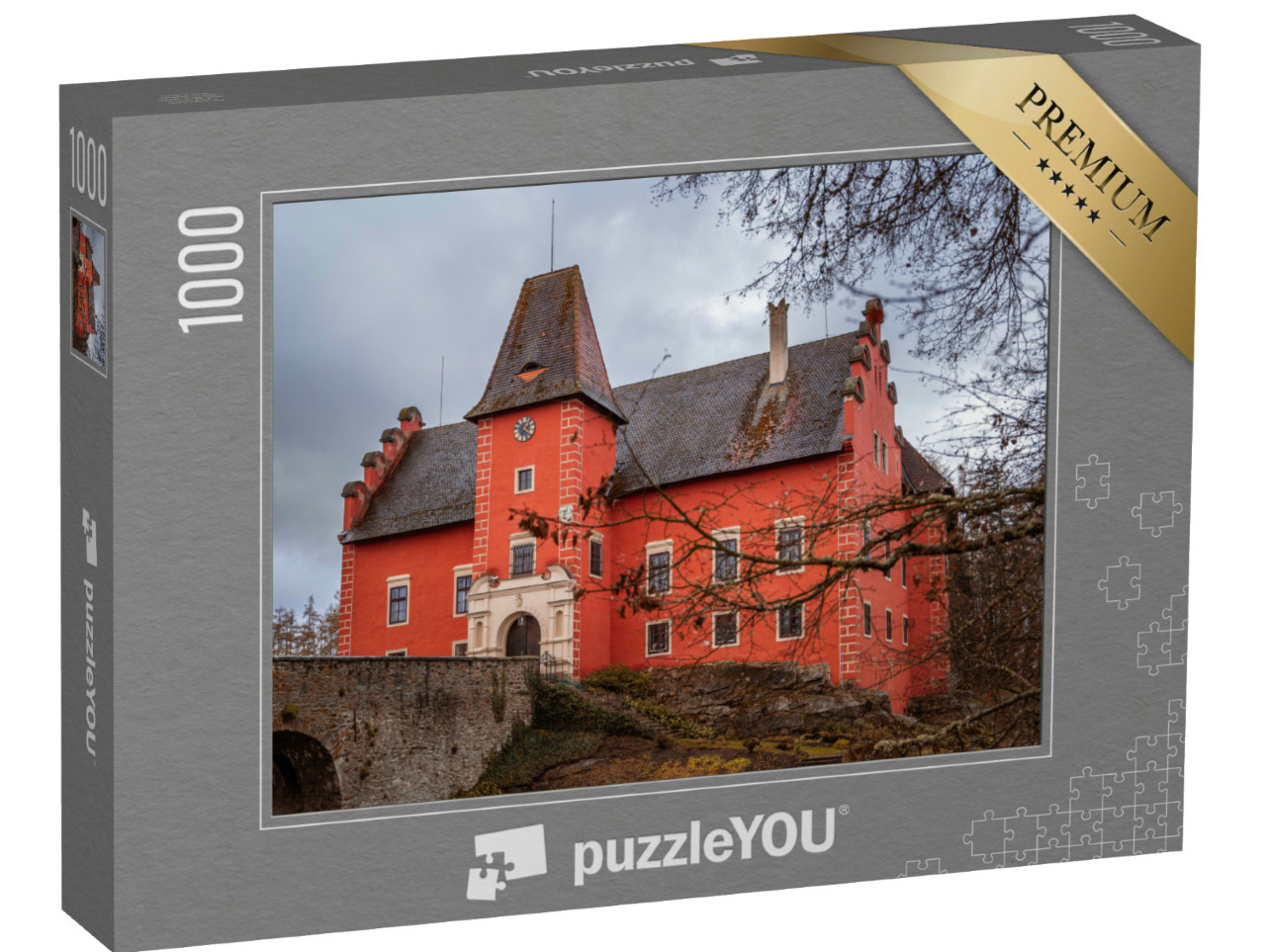 puzzle 1000 dílků „Zámek Červená Lhota, Česká republika“