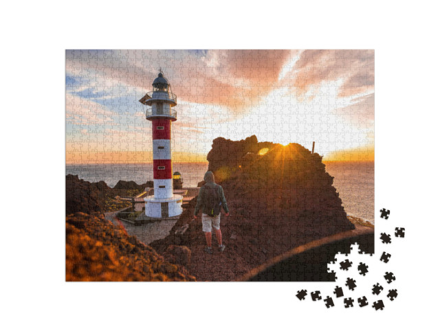 puzzle 1000 dílků „Západ slunce v Punta de Teno, Tenerife“