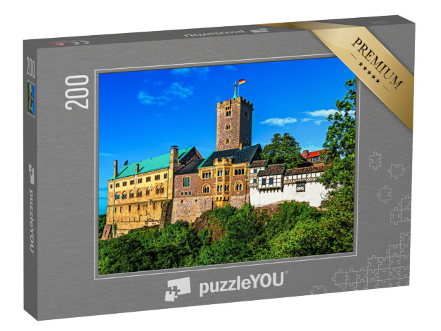 puzzle 200 dílků „Hrad Wartburg v Eisenachu, Durynsko, Německo“