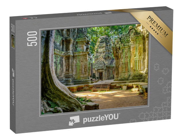 puzzle 500 dílků „Chrám Ta Prohm, součást Angkor Watu, Kambodža“