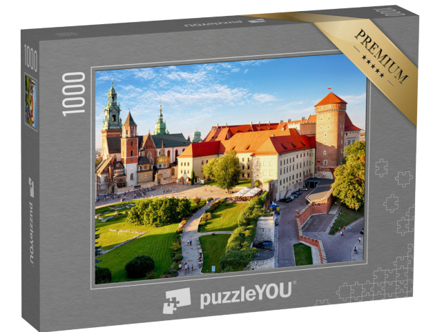 puzzle 1000 dílků „Hrad Wawel ve dne, Krakov“