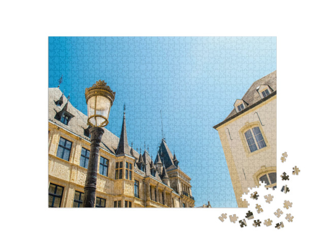 puzzle 1000 dílků „Velkovévodský palác, Lucemburk“