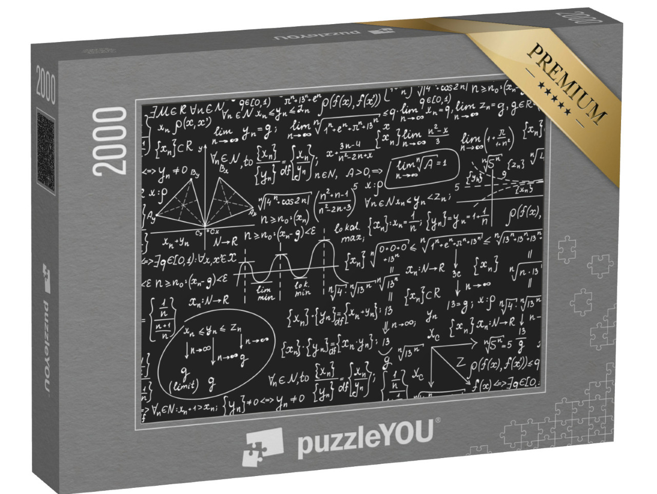 puzzle 2000 dílků „Matematika“