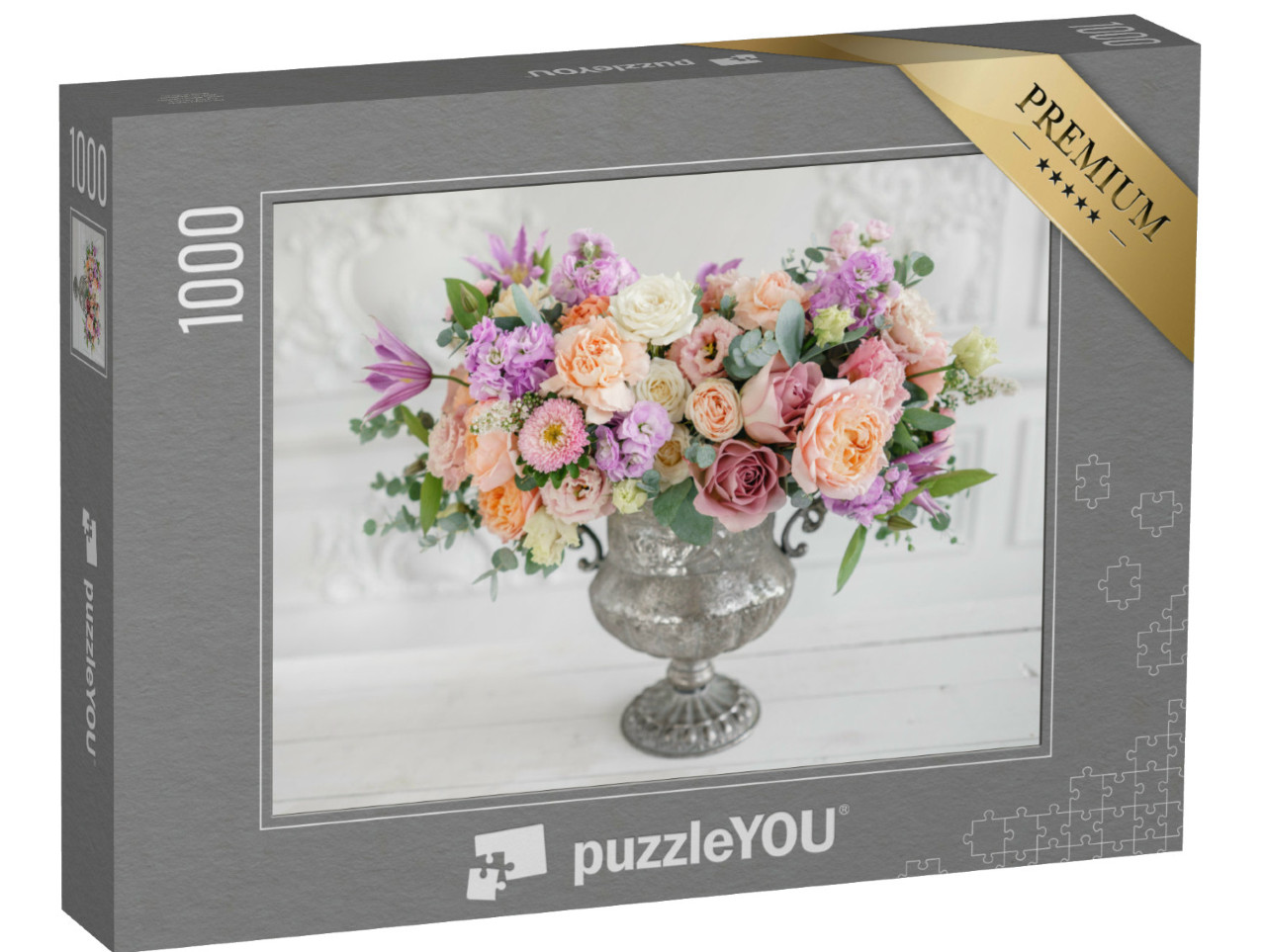 puzzle 1000 dílků „Kytice různých květin“