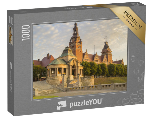 puzzle 1000 dílků „Štětínské terasy, Štětín, Polsko“