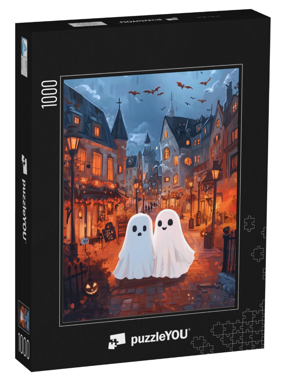 puzzle 1000 dílků „Dva duchové, přátelé“