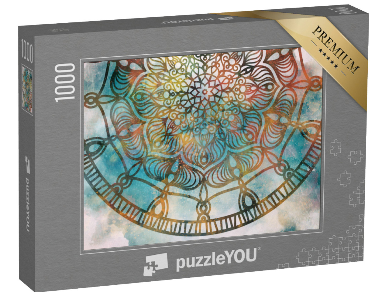 puzzle 1000 dílků „Krásná mandala“