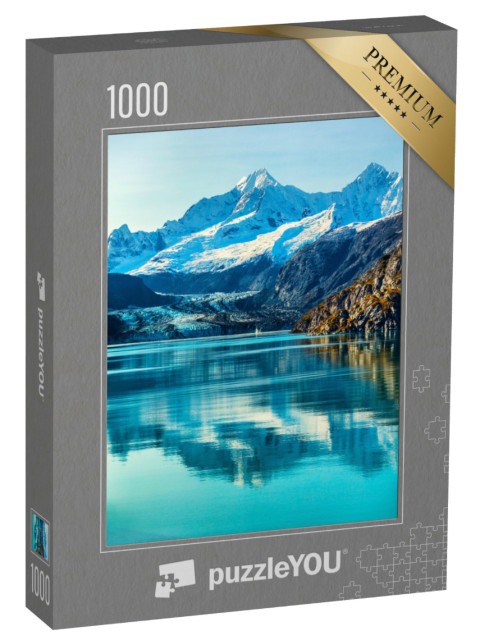 puzzle 1000 dílků „Ledovcový záliv, Aljaška“