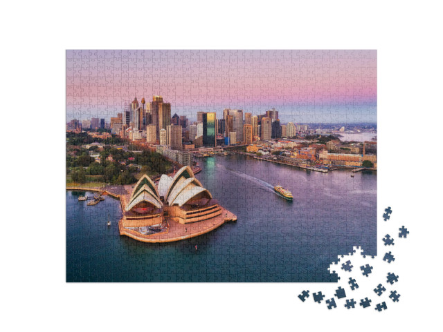 puzzle 1000 dílků „Panorama Sydney, Austrálie“