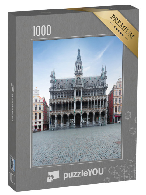 puzzle 1000 dílků „Grand Place v Bruselu: Královský dům nebo Maison du Roi“