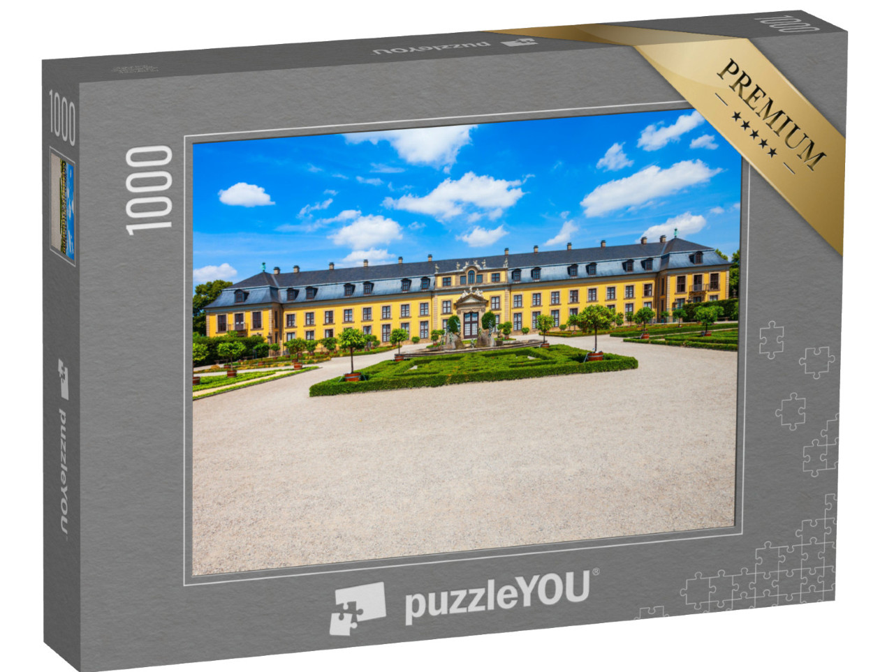 puzzle 1000 dílků „Galerie Herrenhausen v zahradách Herrenhausen v Hannoveru, Německo“