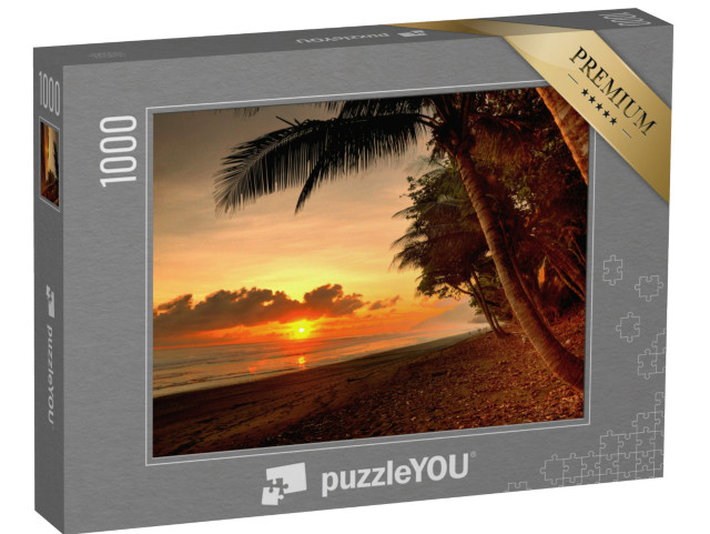 puzzle 1000 dílků „Západ slunce v národním parku Corcovado, Kostarika“