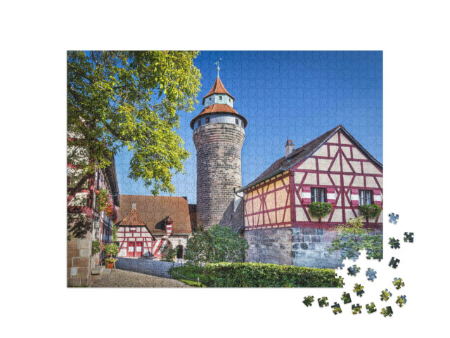 puzzle 1000 dílků „Norimberský hrad“